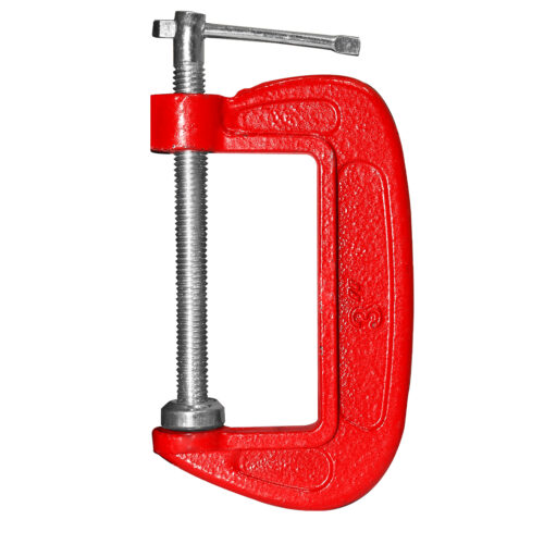 Jogo de Grampos Tipo C com 3 Peças 1'' 2'' 3'' - Imagem 2