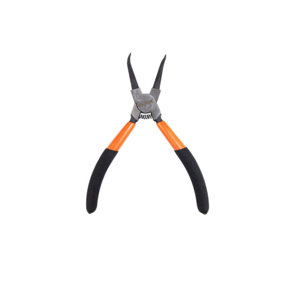 Alicate para Anéis Internos com Bico Curvo de 6,5".