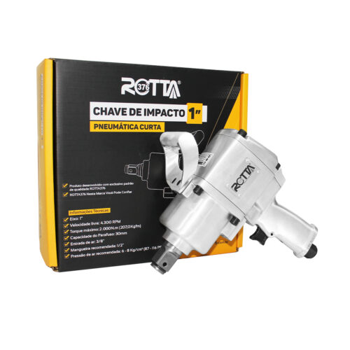 Chave de Impacto 1" 4.300Rpm Curta - Imagem 7
