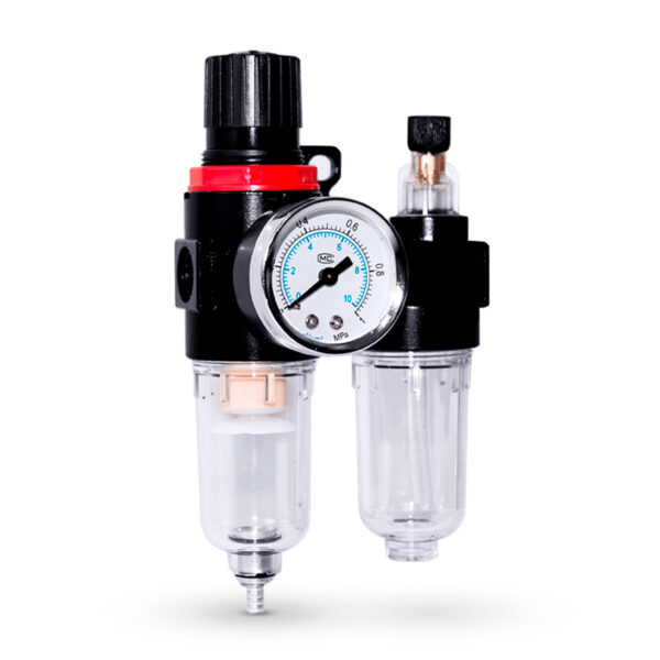 Regulador e Filtro 2Pçs - 1/4 AFC-2000