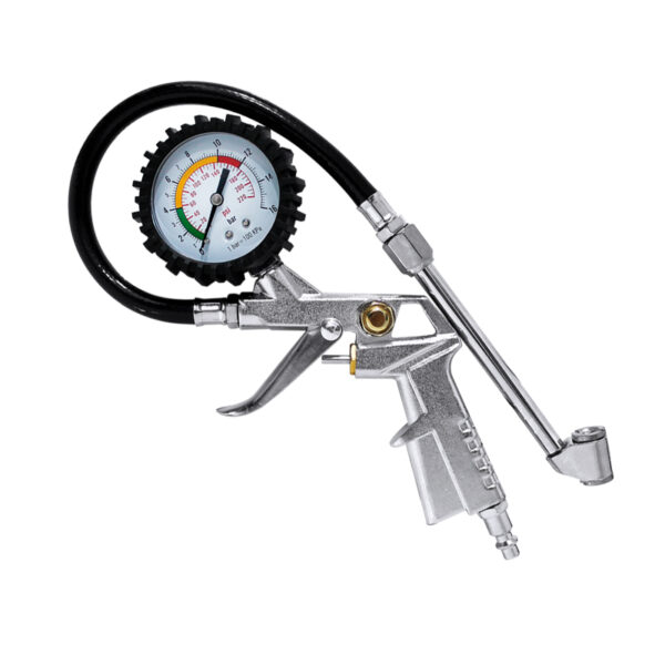 Calibrador Inflador Analógico Com Bico