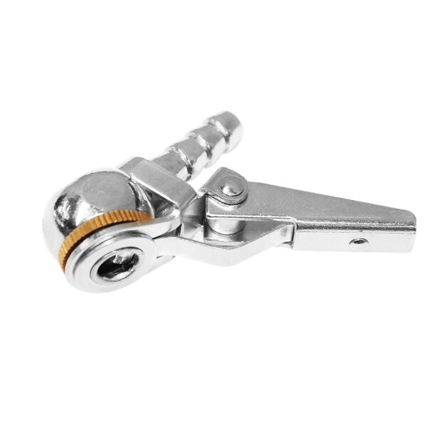 Bico Inflador Para Encher Pneus Tipo Bola Com Trava