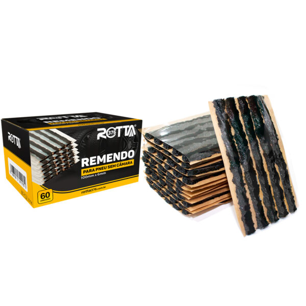 Refil Para Remendo De Pneus Cor Preta – Carro