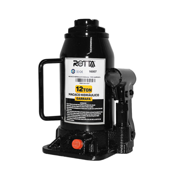 Macaco Hidráulico Manual Tipo Garrafa 12 Toneladas