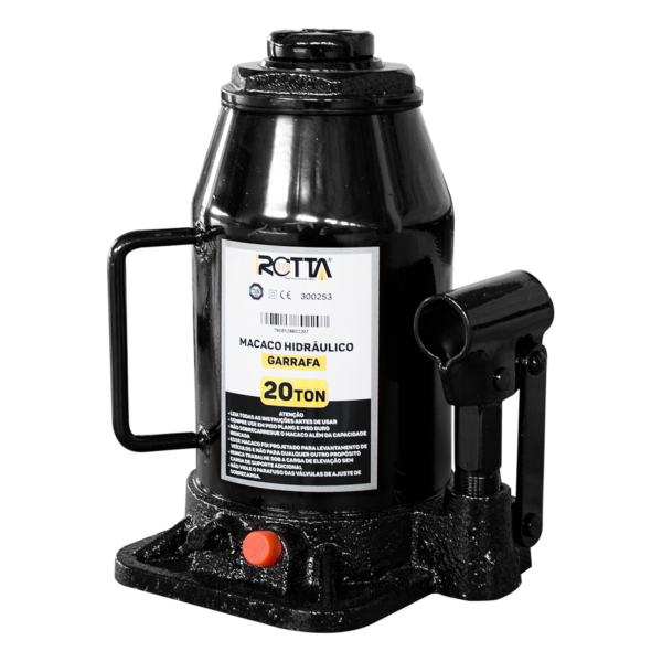 Macaco Hidráulico Manual Tipo Garrafa 20 Toneladas