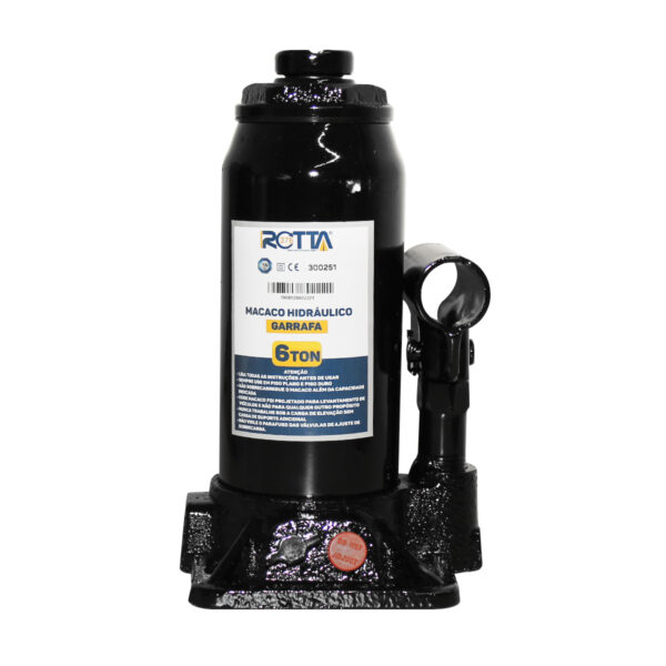 Macaco Hidráulico Manual Tipo Garrafa 6 Toneladas