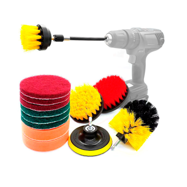 Kit Escovas Para Limpeza 14 Peças