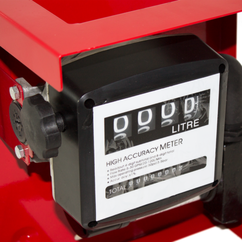 Conjunto Medidor De Abastecimento Medidor 4 Dígitos Bico Automatico 12V - Imagem 2