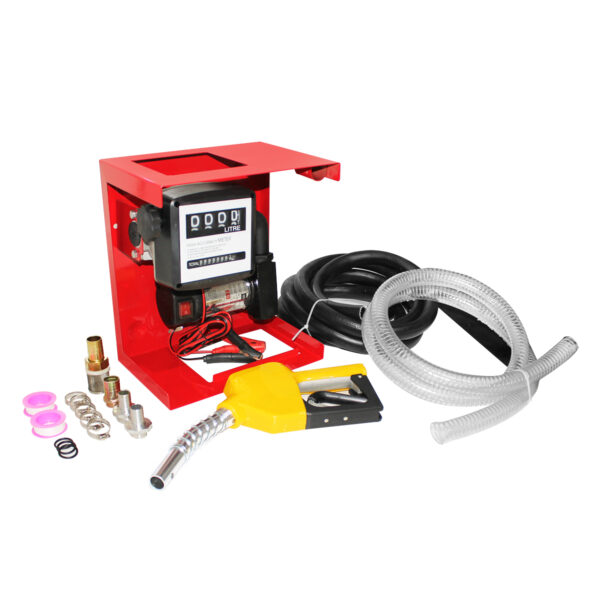 Conjunto Medidor De Abastecimento Medidor 4 Dígitos Bico Automatico 12V