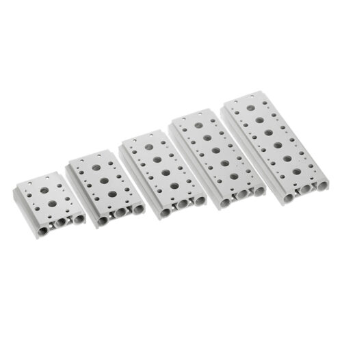 Bloco Manifold Para Válvula Solenoides - Unitário
