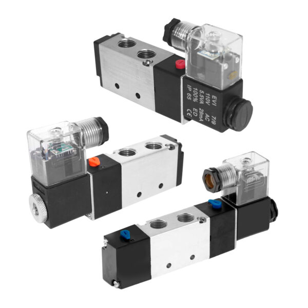 Válvula Solenoide Com Mola Lateral - Unitário