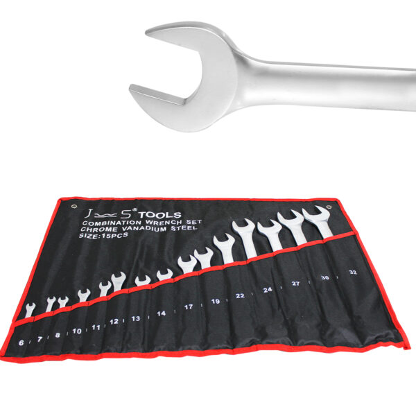 Jogo De Chave Combinada 15 PCS