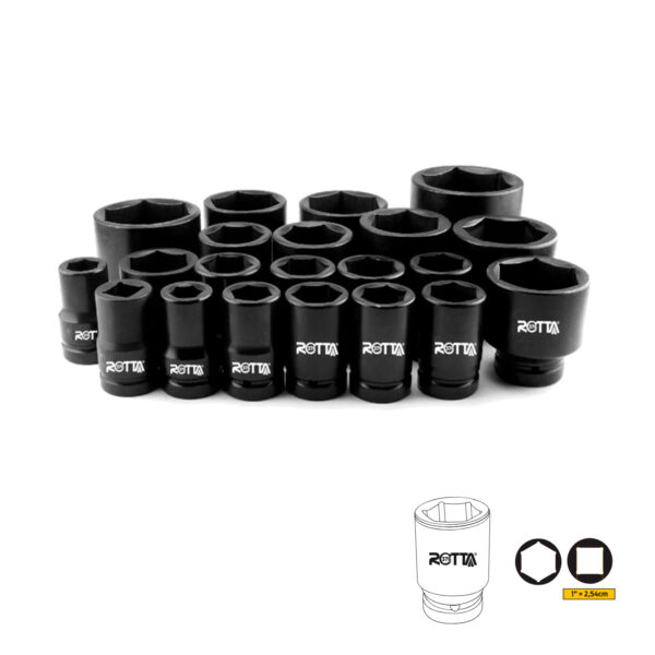 Soquete De Impacto 1" Curto - Unitário