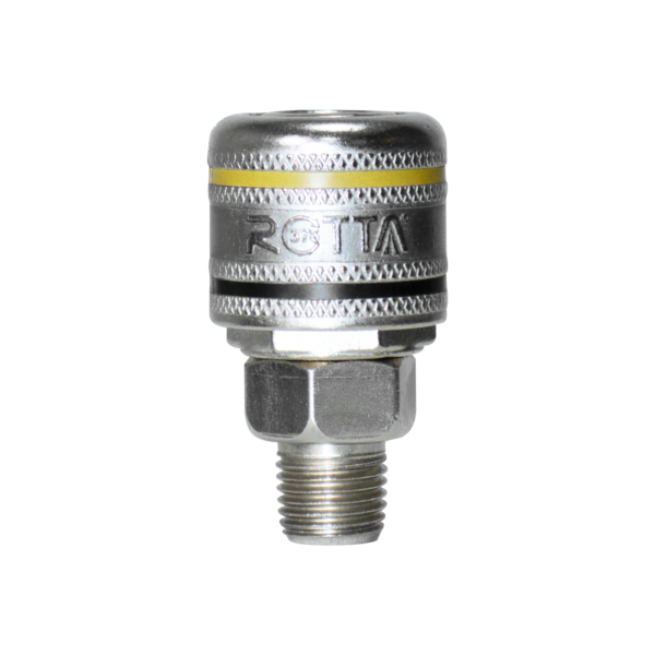 Engate Rápido 1/4" Rosca Macho