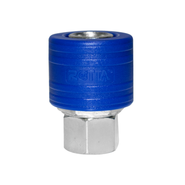 Engate Rápido De Borracha 1/4" Rosca Fêmea