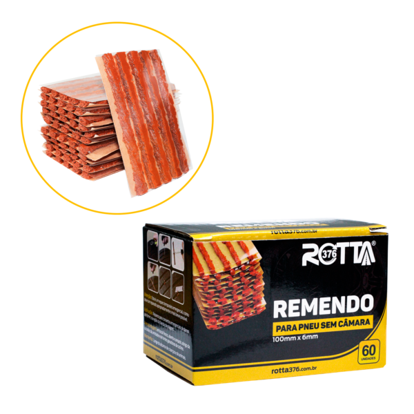Refil Para Remendo De Pneus Com 60 - Carro