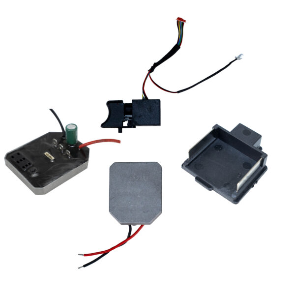 Kit Gatilho, Retificador E Conector Da Bateria - 100560