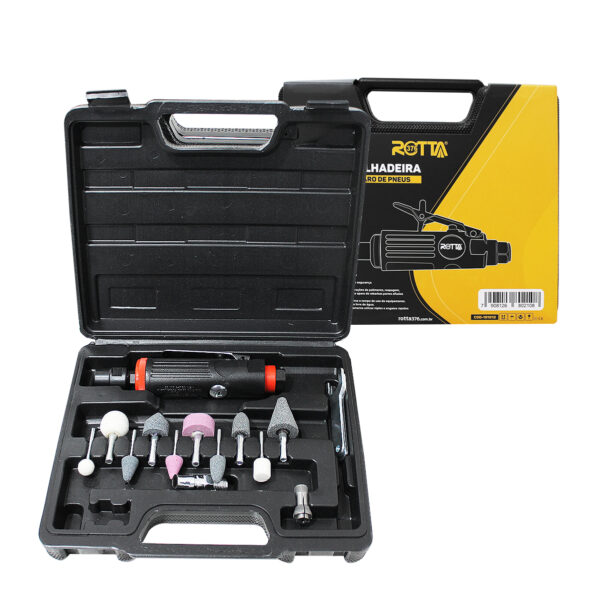 Kit Esmerilhadeira Retifica Reparo De Pneus 24.000 Rpm