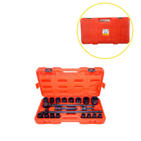 Jogo Soquete De Impacto 3/4" 21pcs
