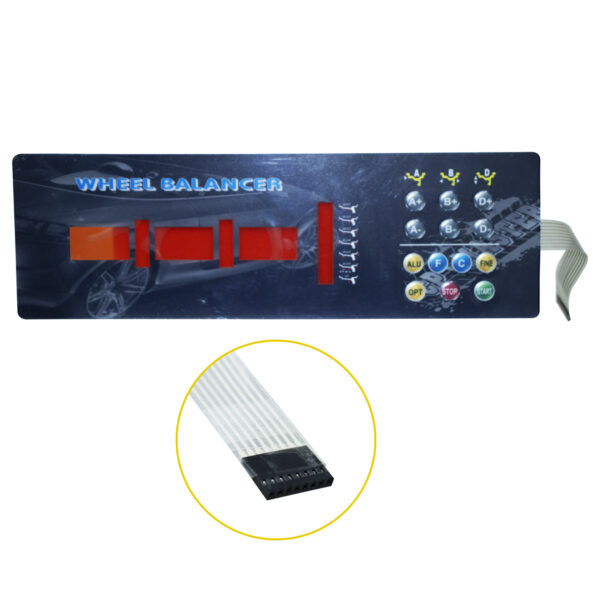 Teclado De Membrana Da Balanceadora - 300301