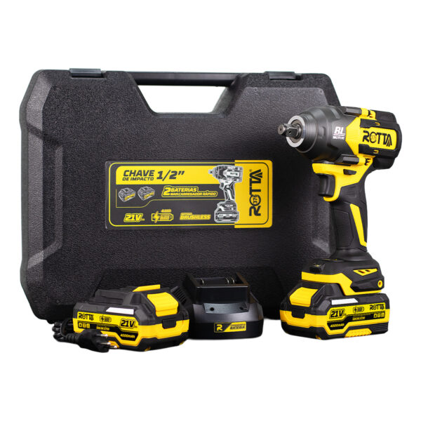 Chave De Impacto A Bateria 1/2" 1000 Nm Brushless