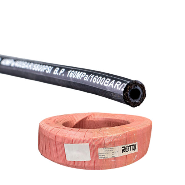 Mangueira 1/4" R2 2 Tramas De Aco 40mpa 3900 Psi