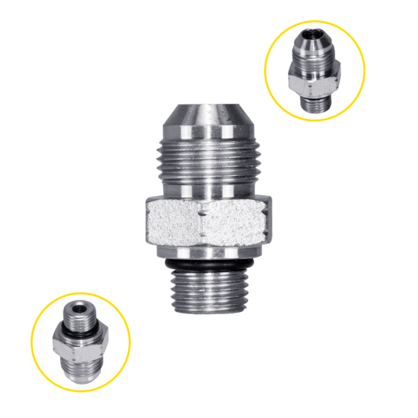 Adaptador 9/16 Jic X 3/4 Oring