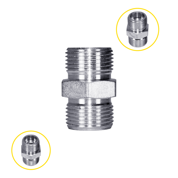 Adaptador M20 X Tubo 12 X M20 Tubo 12