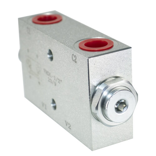 Válvula De Retenção Dupla Vrdl - 1/2" - 60 L/Min - Imagem 2
