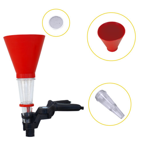 Funil De Óleo De Motor De Carro Universal Ajustável - Imagem 3