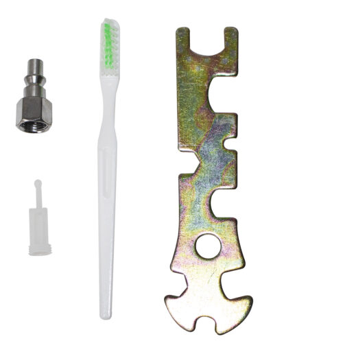 Mini Pistola De Pintura A Gravidade Hvlp Bico 1.3 - H887p - Imagem 6