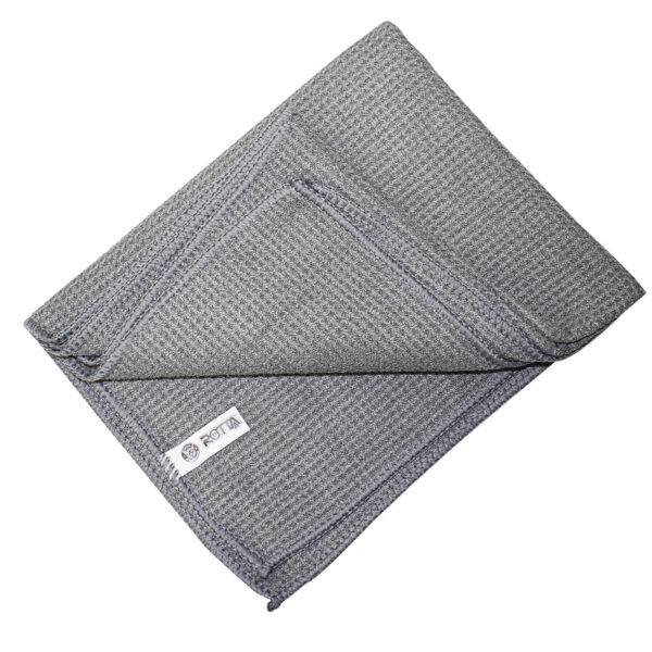 Toalha De Microfibra Cinza 80x50 Cm 185g