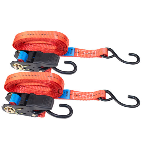Kit 2 Peças Correia De Catraca De 340 Kg Para Jetisq Cargo Aço Inoxidável 2,54 Cm X 1,80m - Imagem 3