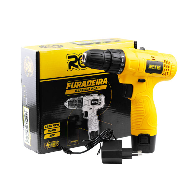 Furadeira A Bateria 2.0ah - 30 Nm 1550 Rpm