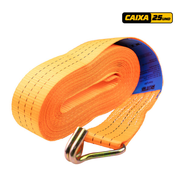 Cinta Para Catraca 50mm Amarração Carga 3 Ton. X 9m
