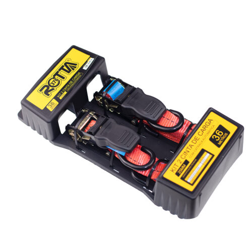 Kit 2 Peças Correia De Catraca De 340 Kg Para Jetisq Cargo Aço Inoxidável 2,54 Cm X 1,80m - Imagem 2
