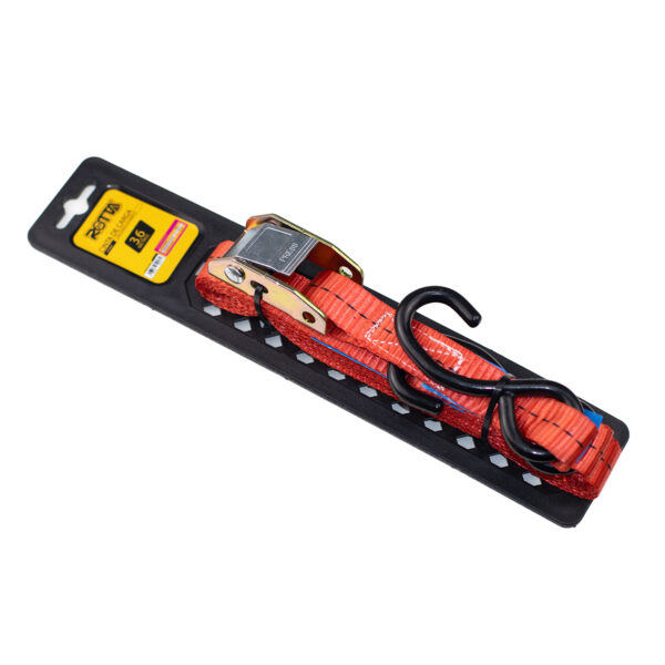 Cinta De Carga 25mm Com Catraca Automática 680kg x 3,6m