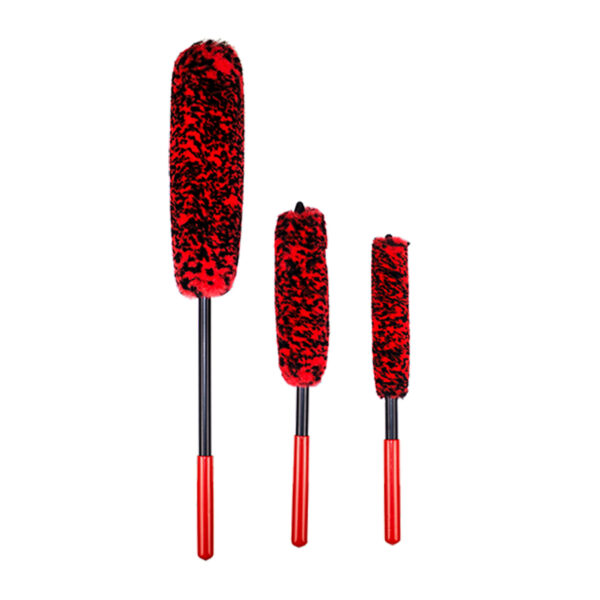 Kit De Escova De Microfibra Para Furo De Roda