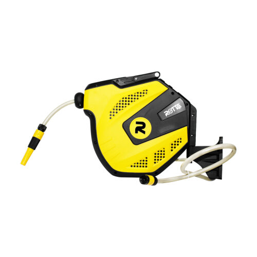 Carretel De Mangueira De Agua 15m 1/2" Amarelo E Preto - Imagem 2
