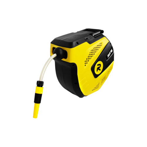 Carretel De Mangueira De Agua 15m 1/2" Amarelo E Preto - Imagem 3