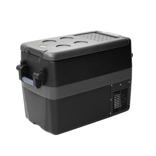 Geladeira portatil s45 para caminhao 45 litros preta bivolt 12v - Imagem 2