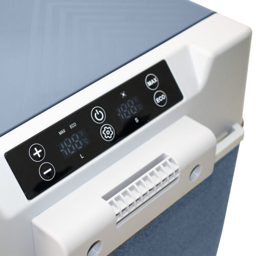 Geladeira portatil duas portas b60 para caminhao 60 litros bivolt 12v/24v com rodas - Imagem 5