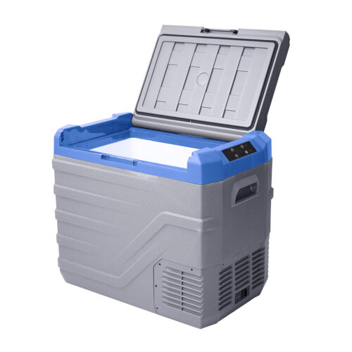 Geladeira portatil nl50 para caminhao 50 litros azul - Imagem 3