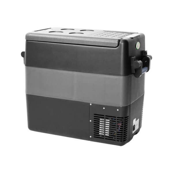 Geladeira portatil s55 para caminhao 55 litros preta bivolt 12v 24v