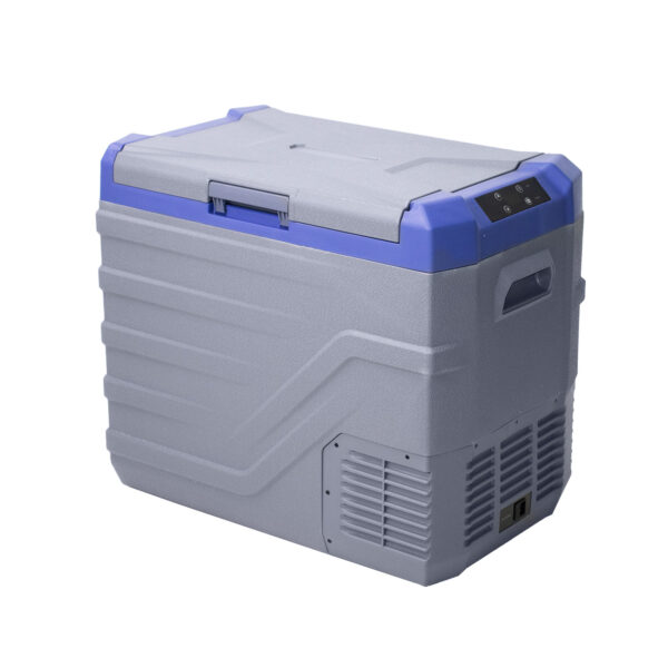 Geladeira portatil nl50 para caminhao 50 litros azul