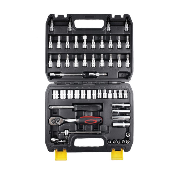 Jogo De Ferramentas 1/4" - 54 Pçs