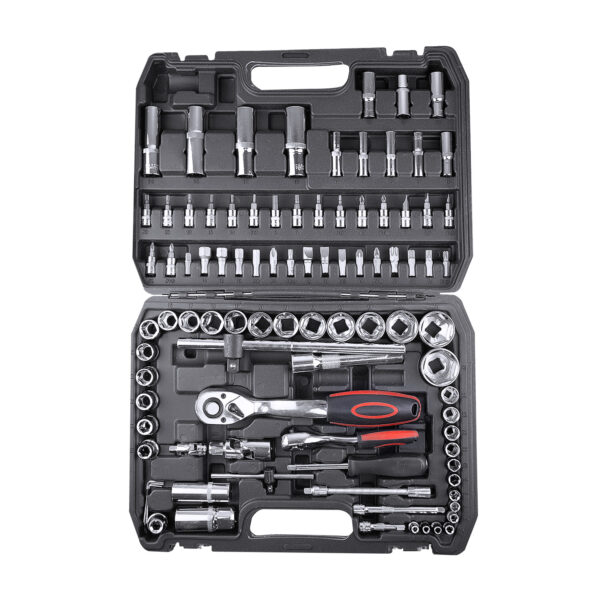 Jogo De Ferramentas 1/4" E 1/2 - 94 Pçs