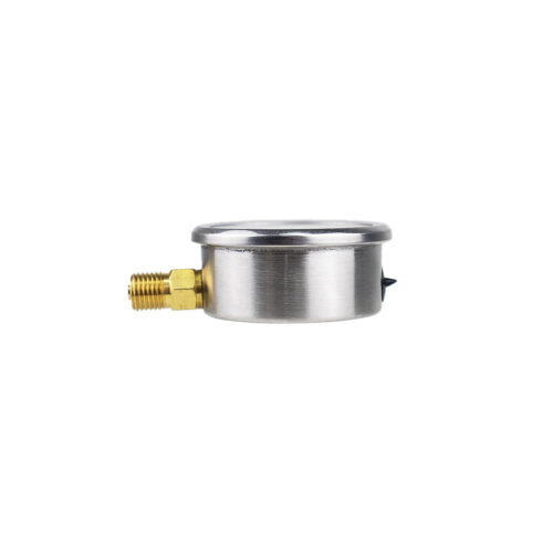 Manometro Vertical Com Glicerina 1/4'' 30 Bar - Imagem 3