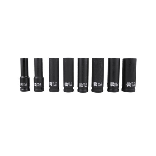 Kit Soquete de Impacto 1/2" 80MM 12/13/15/16/17/18/19 - 22MM - Imagem 2