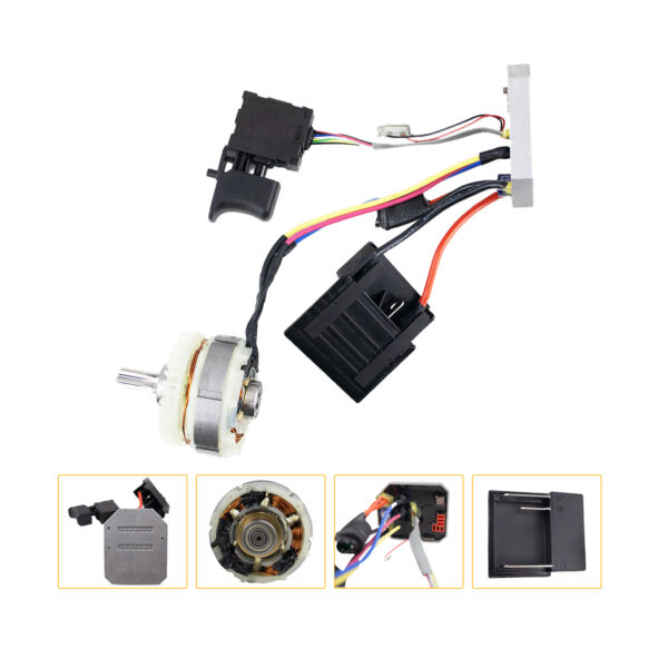 Kit Motor/Gatilho da Chave de Impacto 376